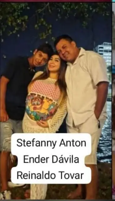 Stefanny Anton, Ender Davila y Reinaldo Tovar