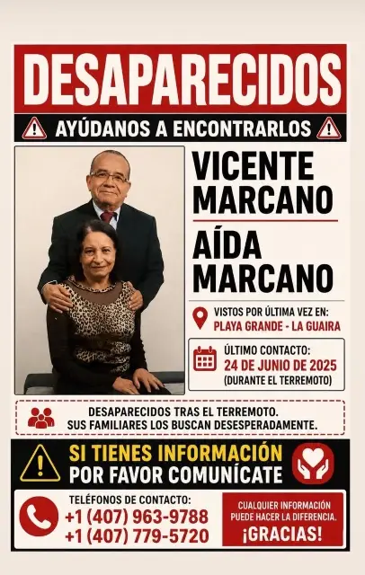 Vicente Marcano, Aida Marcano