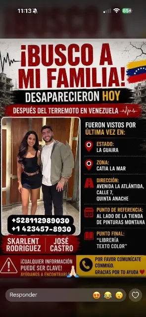 Skarlet Rodríguez y José castro