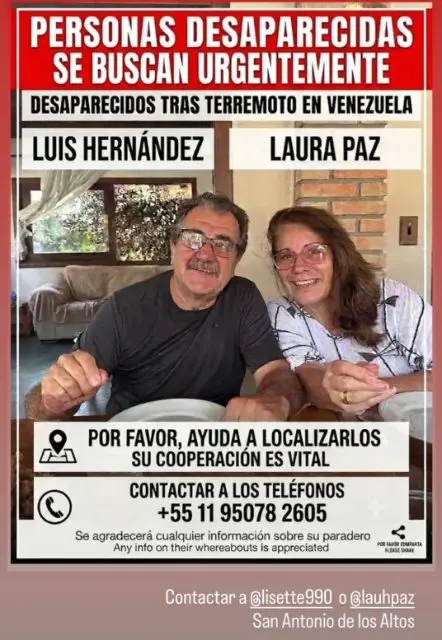 Luis hernandez y laura Paz
