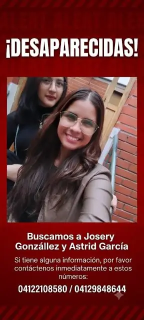 Sildre González y Astrid Camila