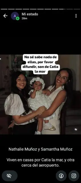 Samantha Muñoz y Nathaly muñoz