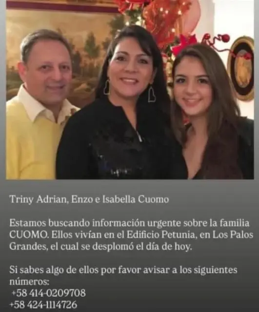 Triny Adrian, Enzo e Isabella Cuomo