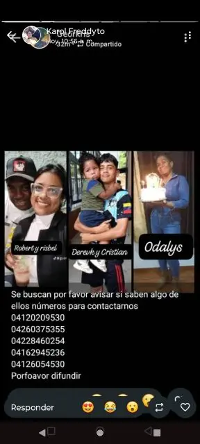 Rober Henríquez, Odalys Martinez