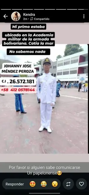 JOHANNY JOSE MÉNDEZ PEROZA