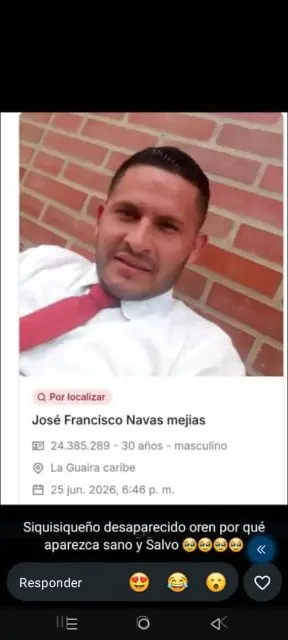 Jose fransisco navas mejias