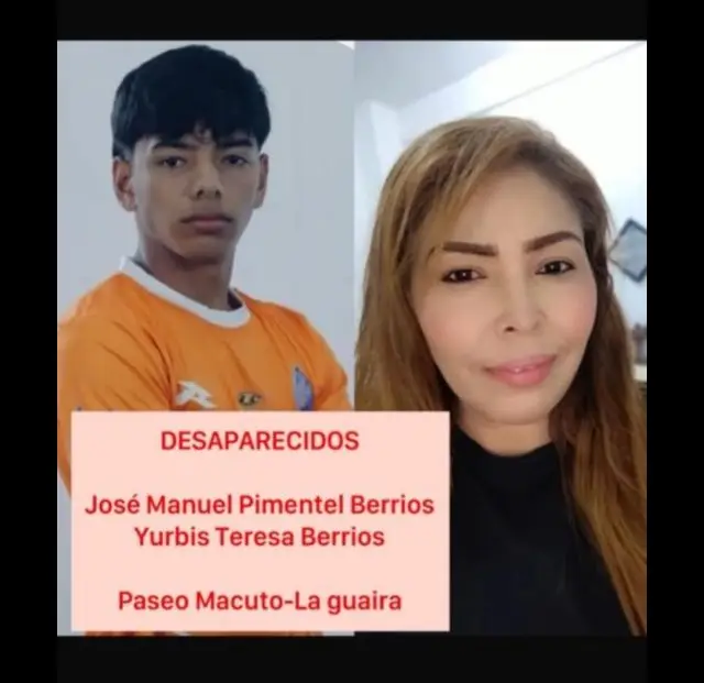 José manuel pimentel y yurbis teresa barrios