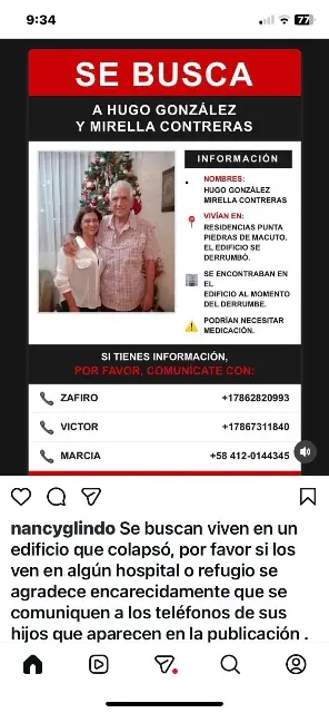 Hugo González y Mirella Contreras