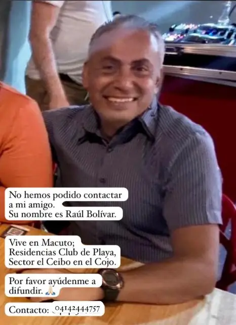 Raul Antonio Bolívar Zambrano