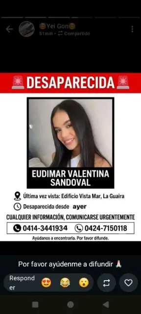Eudimar Valentina Sandoval González