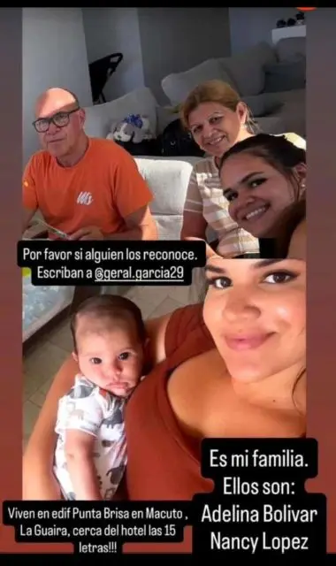 Adelina Bolivar, Nancy Lopez y Nicolas Bolivar