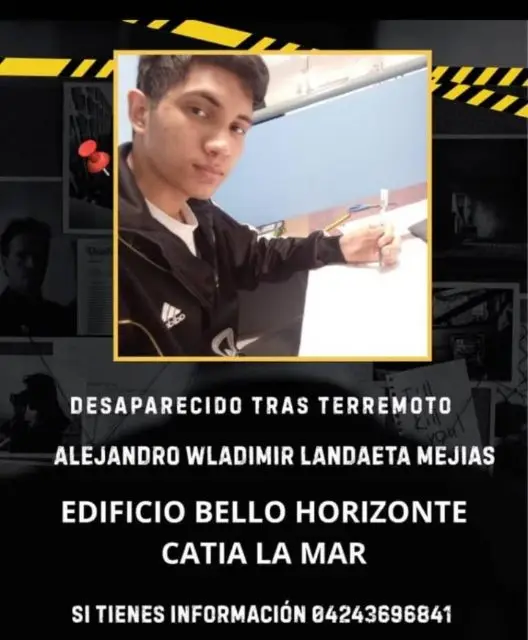 Alejandro wladimir lanzadera Mejías