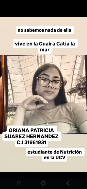 Orina Patricia Suarez Hernandez