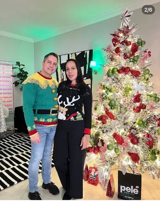 Maikel Dávila y Elsa Salazar