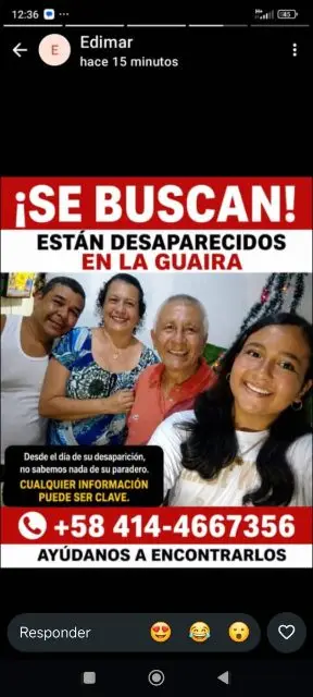 Javier Iriarte y Familiares