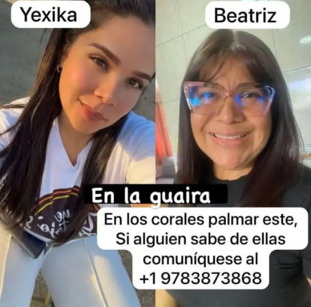 Yexica su madre e hijo