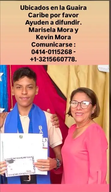 Marisela y Kevin Mora