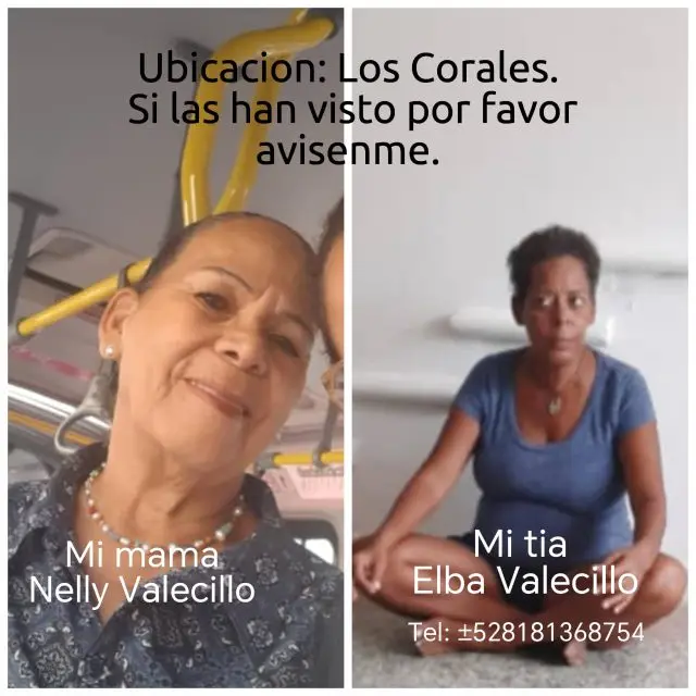 Nelly valecillo y Elba Valecillo