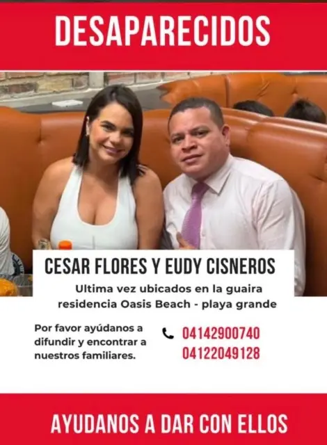 Cesar flores y Eudi sisneros
