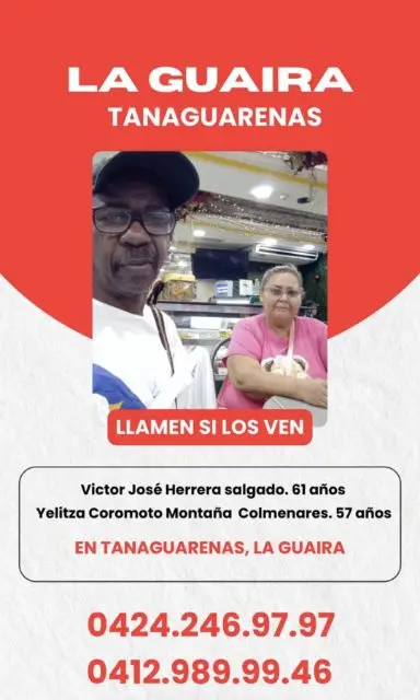 Victor José Herrera y Yelitza Coromoto colmenares