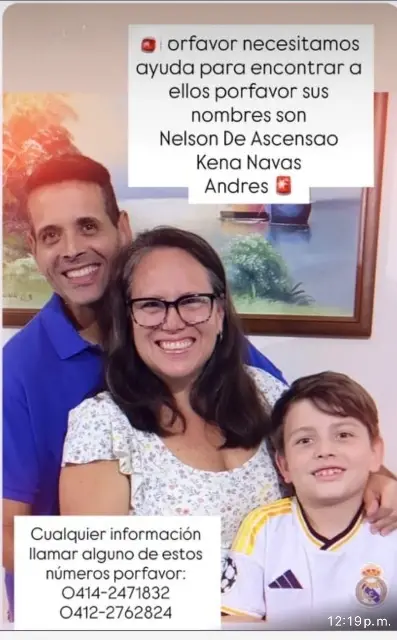 Nelson, Kena, Andrés