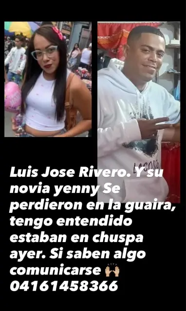 Luis Jose Rivero y yenny