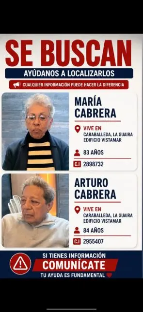 Maria Cabrera y Arturo Cabrera