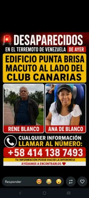 René blanco. _ Ana de blanco