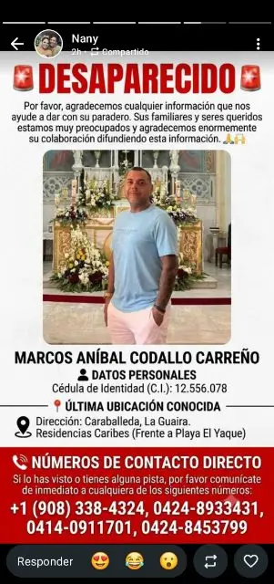 Marcos Aníbal Codallo Carreño