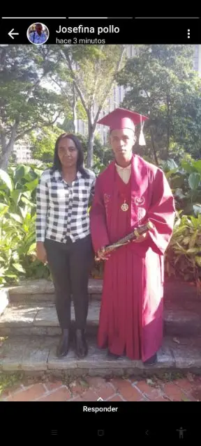 Josefina Rodriguez y Yorgenis Rsngel