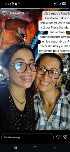 EvisabelSantis y Natalia Caraballo