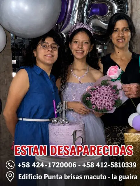 Mayra nieto Isabella y Daniela Rosales Nieto
