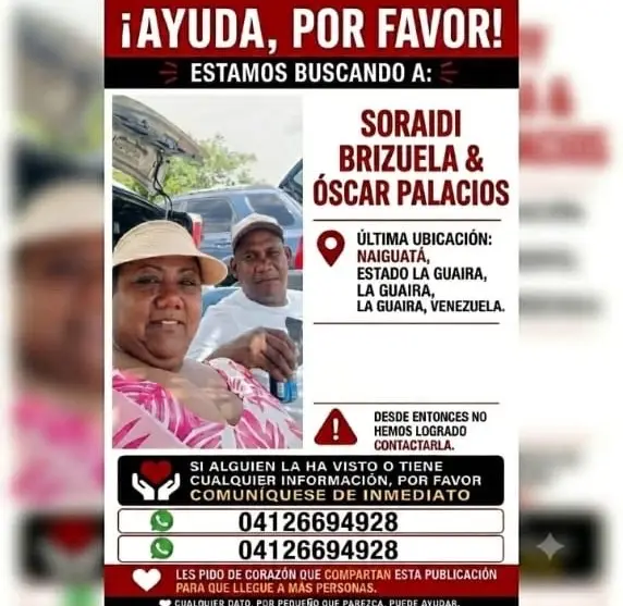 Soraidi Brizuela y Oscar Palacio