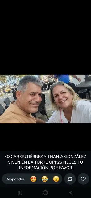 Thania Gonzalez y Oscar Gutierrez