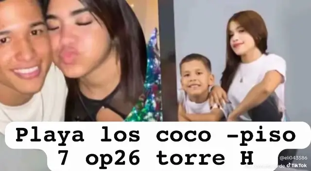Solangel olaizola y Gian raldirez el pequeño