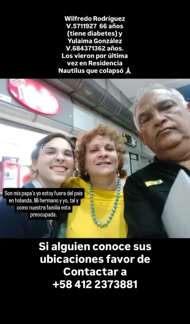 Wilfredo Rodríguez y Yulaima González