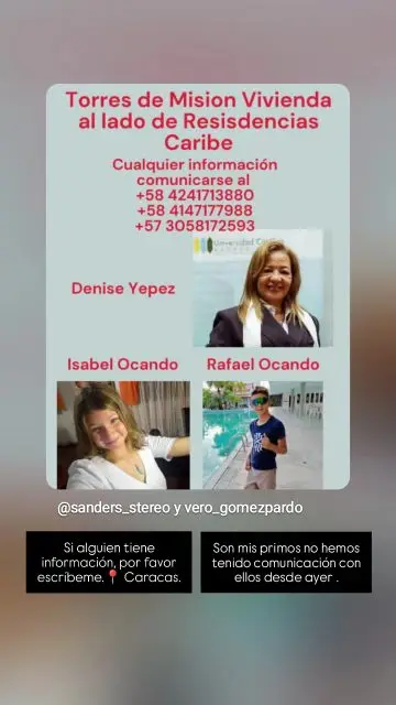 Isabel Cristina ocando Hernández