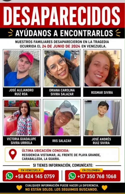 JOSÉ ALEJANDRO RUIZ ROA ORIANA CAROLINA SAVIRA SALAZAR ROSMAR SAVIRA VICTORIA GUADALUGE SAVIRA URRIOLA IRIS SALAZAR JOSÉ ANDR
