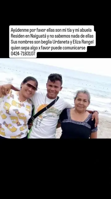 Beglia Urdaneta y Eliza Rangel