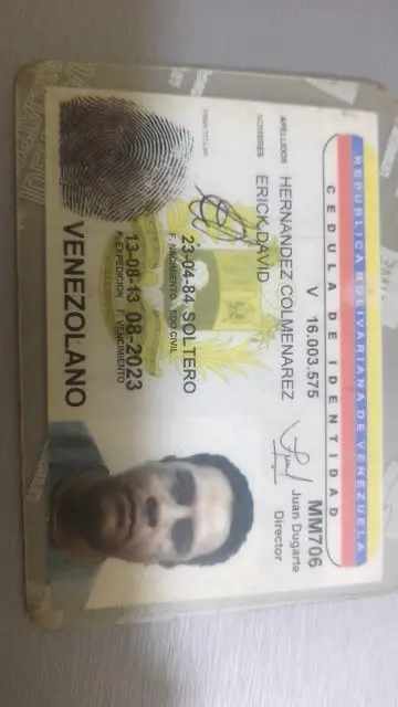 Erick David Hernandez Colmenares