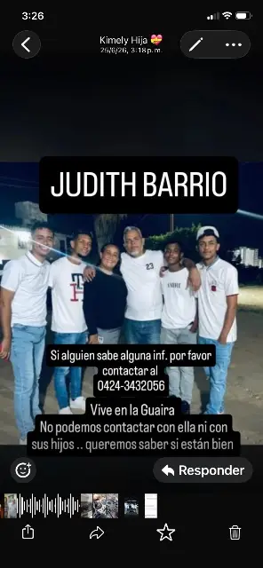 JUDITH BARRIOS