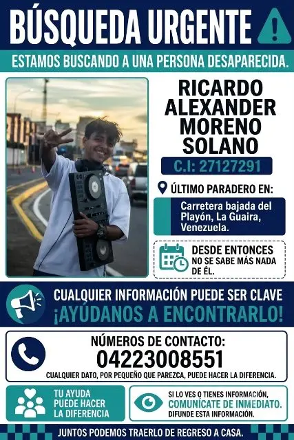Ricardo Alexander Moreno Solano