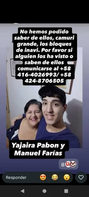 Yajaira Pabón y Manuel Farias