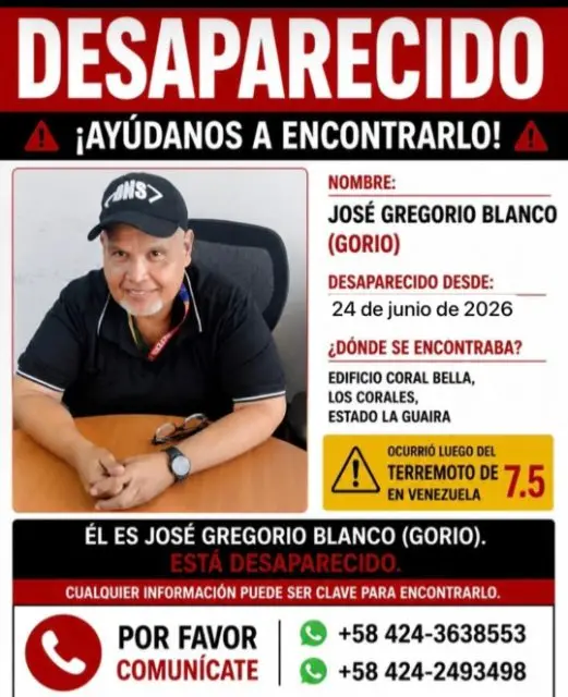 Jose Gregorio Blanco Barrios