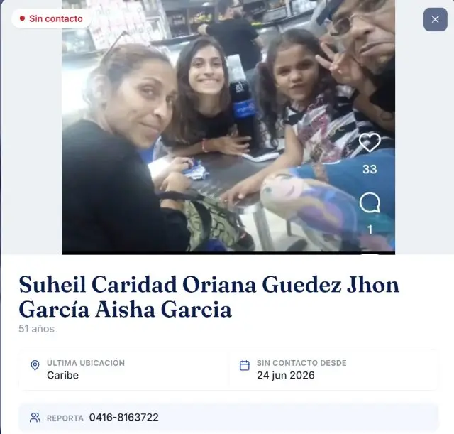suheil caridad y su familia