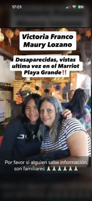 Maury Lozano y Victoria Franco
