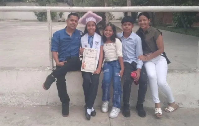 Familia Cisneros Susarre Gregorio, Ana, Greisbel, Greishel, Gregorio