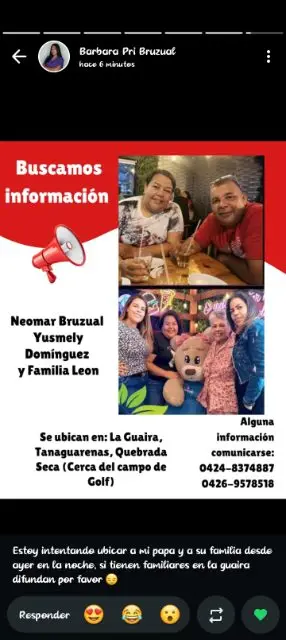 Neomar Eduardo bruzual carvajal
