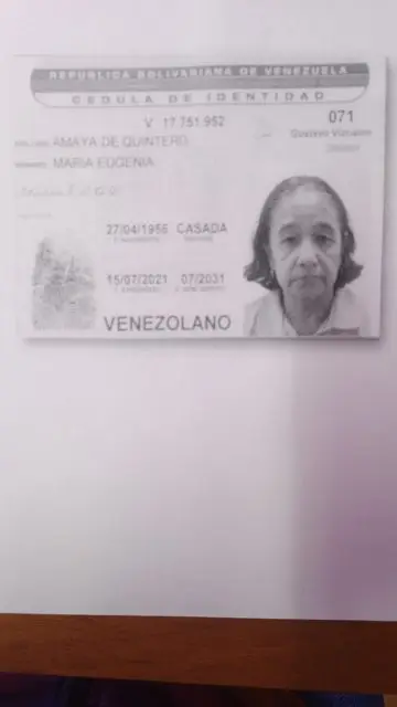 María Eugenia Amaya de quintero