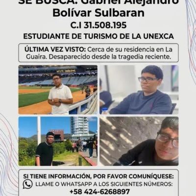Gabriel Alejandro Bolivar Sulbaran